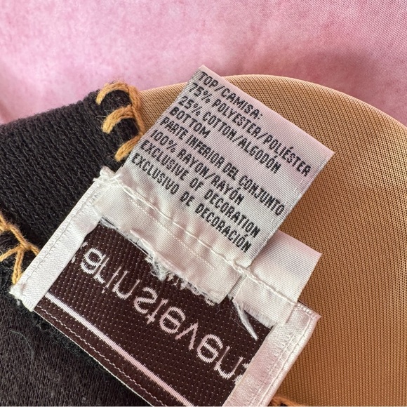 203. Karin Stevens Petites Maxi Dress w/ Cropped Jacket Black Multicolor Sz 12 - Picture 8 of 8